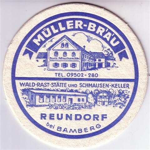 frensdorf (ba-bay) müller rund 1a (rund215-müllerbräu-blau)